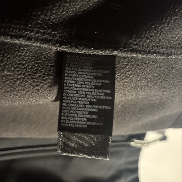 The North Face Jacket Mens Medium Black Flight TKA Stretch Full Zip Fleece - Picture 11 of 15